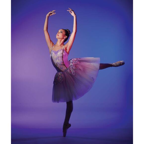 Dance Costume XL Child Lavender A Wish Come True 25030 Ballet pointe YAGP - Picture 3 of 4